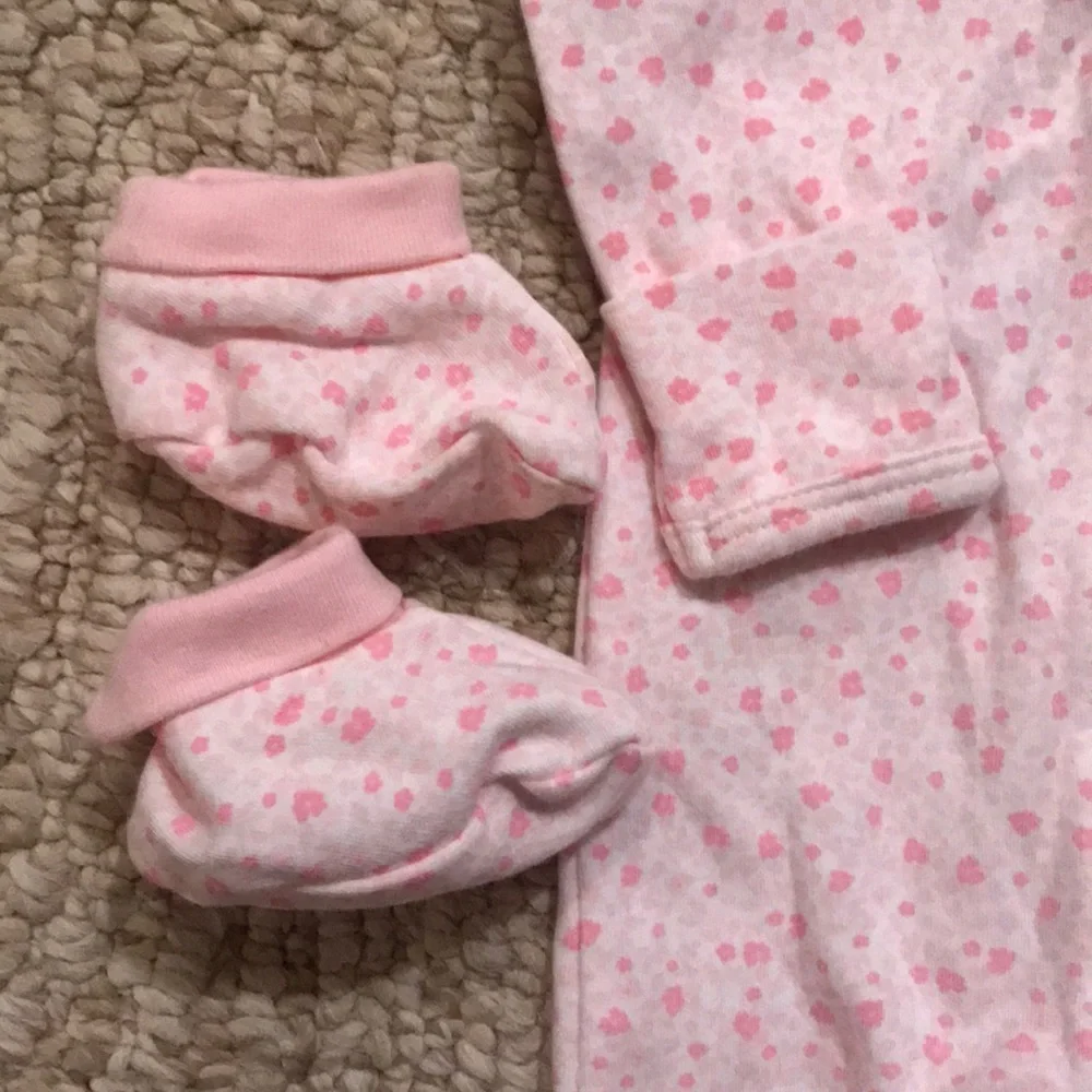Carter’s Pink Bow Preemie Baby Converter Gown